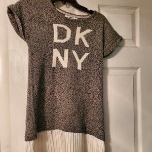 Girl DKNY grey dress